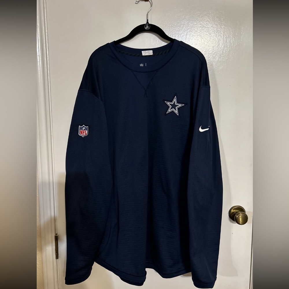 Mens 3XL NFL On Field Nike  Cowboys Pullover
